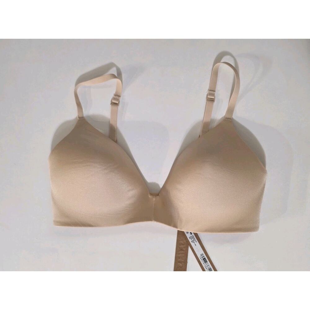 Skims Wireless Form T Shirt Bra 34C Sand Lightly Lined